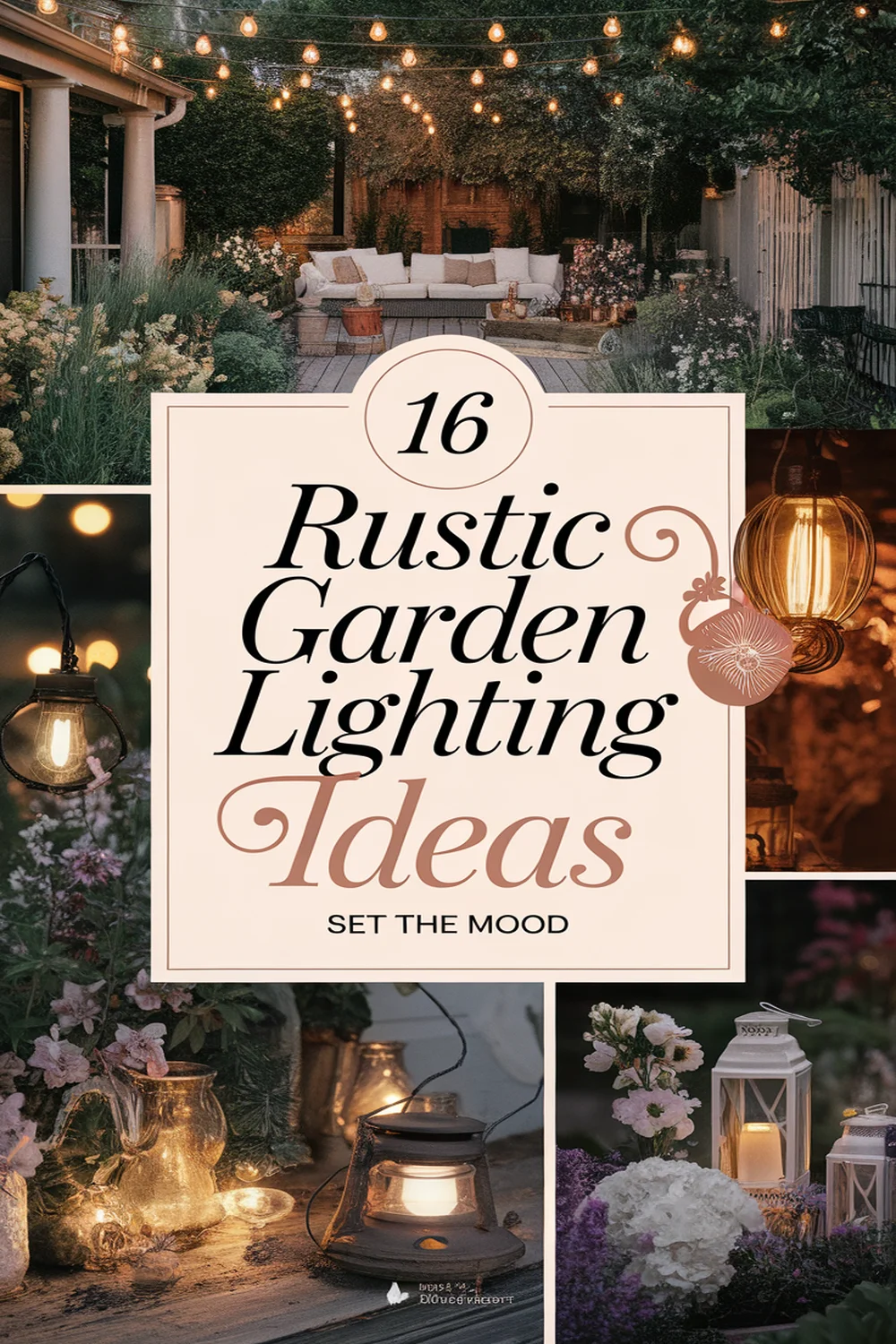 16 Rustic Garden Lighting Ideas to Set the Mood 30 Image for: 16 Rustic Garden Lighting Ideas to Set the Mood
