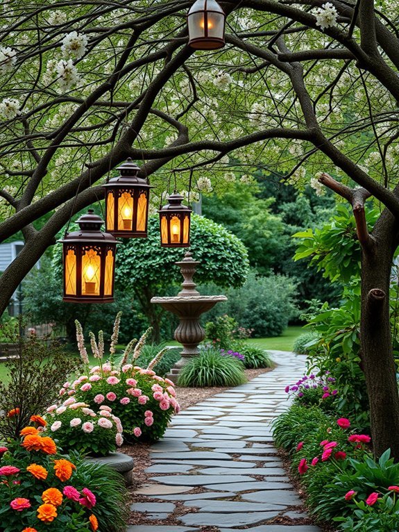 add charming vintage lanterns