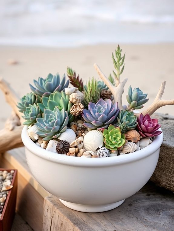 16 Coastal Garden Decor Ideas to Create a Beachy Vibe 12 add coastal planters now