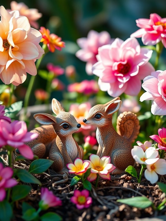 adorable decorative animal sculptures
