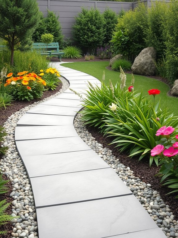 16 Elegant Garden Paths for a Beautiful Landscape 7 advanced building material technology