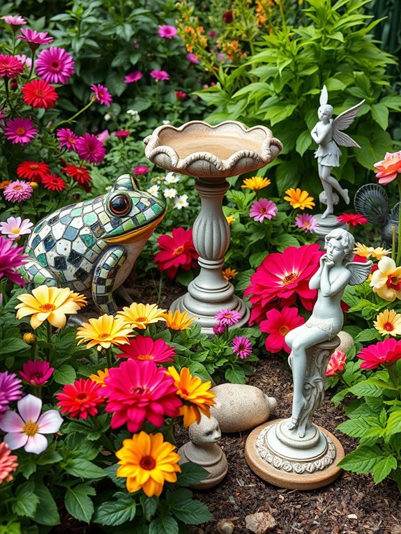 30 Beautiful Garden Decor Ideas for Beginners 7 artistic outdoor decorative pieces