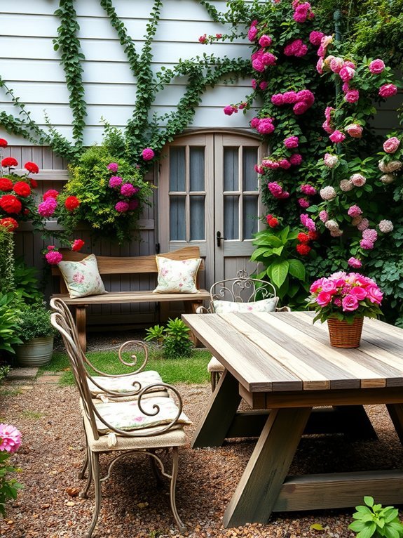 attractive outdoor seating options