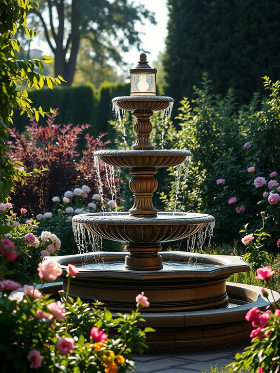 15 Creative Water Fountain Ideas for Your Garden 2 beautiful cascading water feature