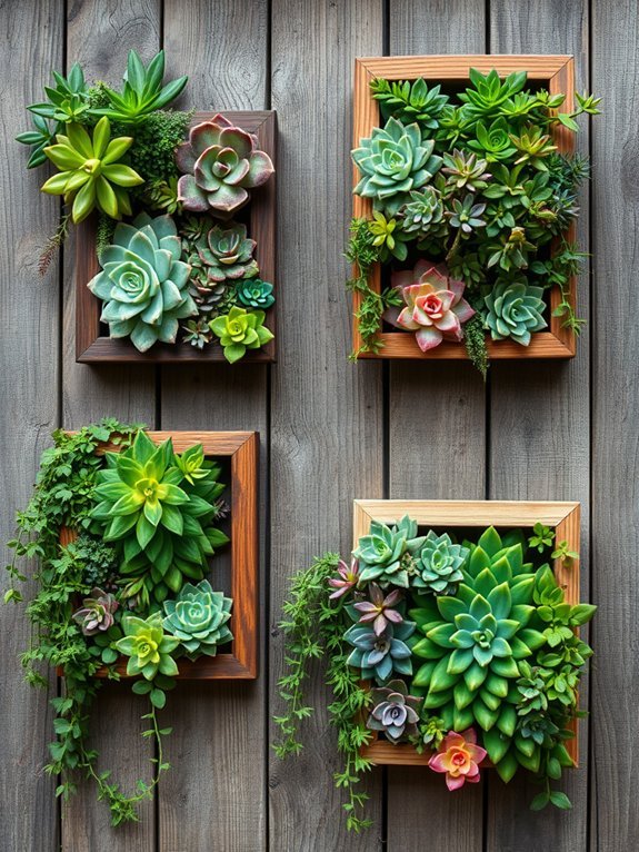 beautiful living plant decor