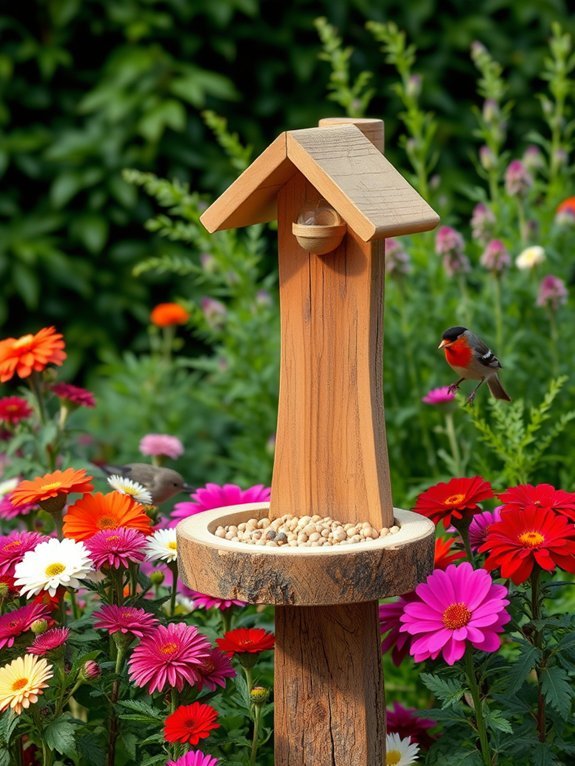 10 Creative Bird Feeder Ideas for Your Garden 11 bird feeding station setup