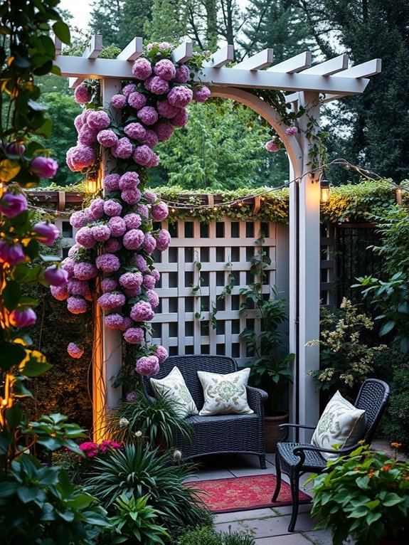 17 Beautiful Small Garden Decor Ideas for a Cozy Retreat 14 build a vertical support