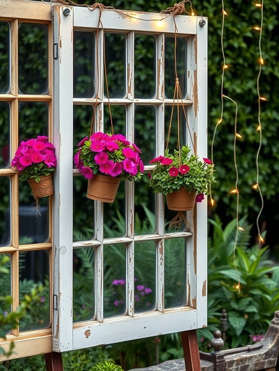 charming antique window frames