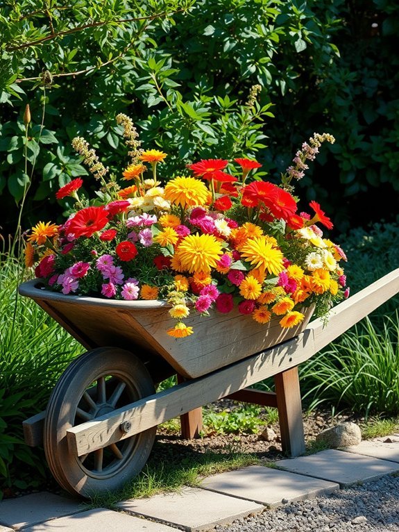 9 Rustic Garden Decor Ideas for Rural Spaces 3 charming garden decorative planter