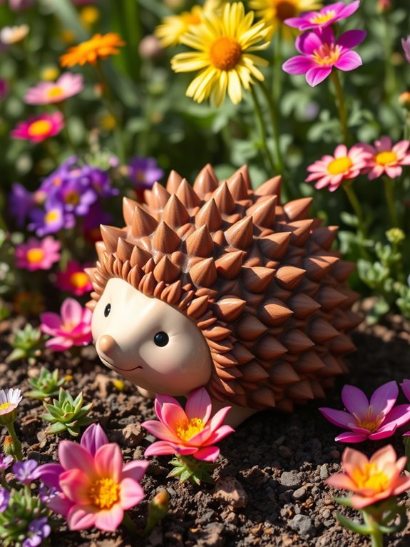 14 Fun Animal Planters to Add Whimsy to Your Garden 5 charming hedgehog shaped planter