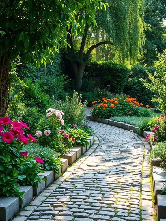 16 Elegant Garden Paths for a Beautiful Landscape 8 charming historic cobblestone streets