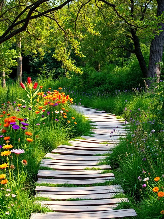 12 Boho Garden Paths and Walkways You’ll Want to Copy 3 charming natural pathways await