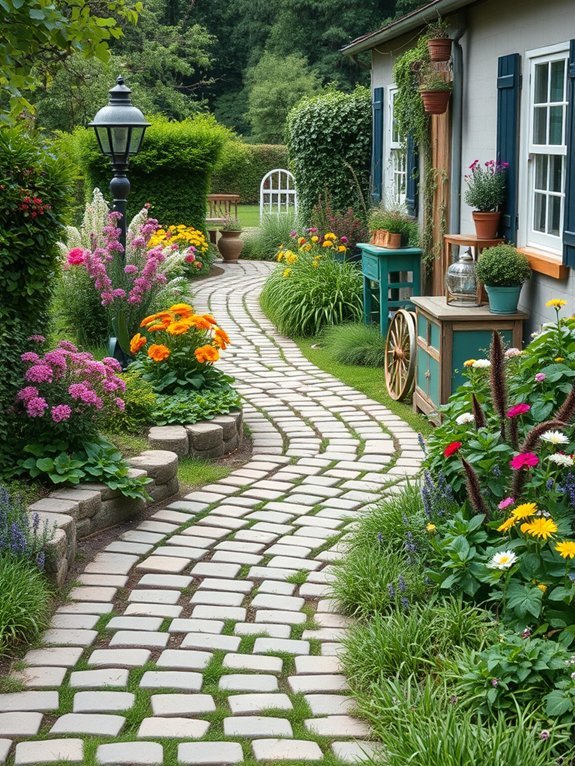 15 Beautiful Garden Path Ideas for Every Garden Style 11 charming old stone pathways