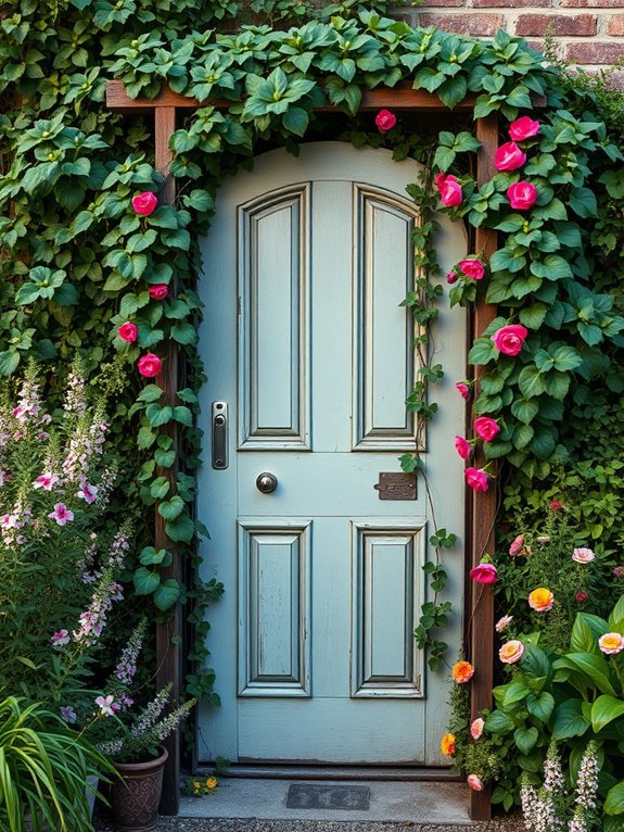 11 Upcycled Garden Decor Ideas for a Sustainable Yard 7 charming outdoor decorative structure
