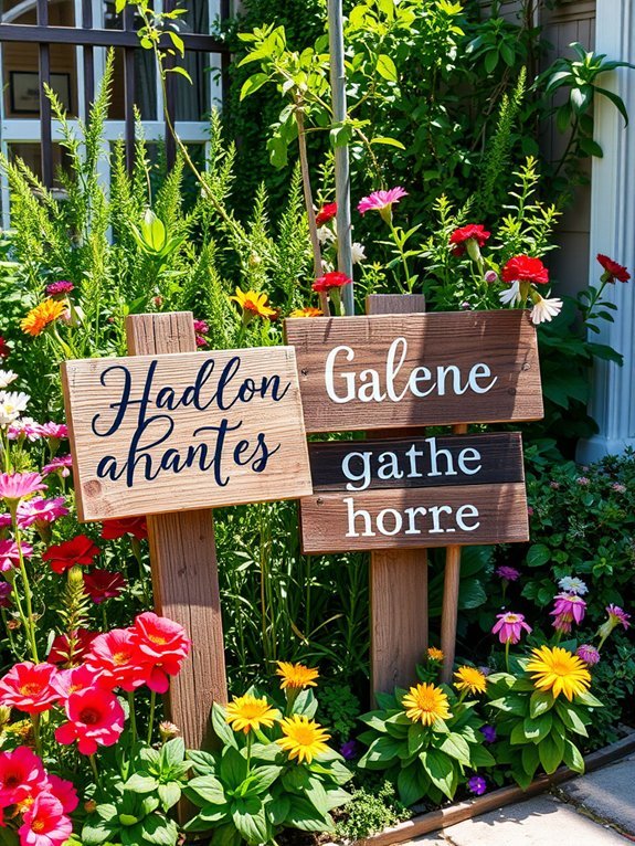 20 Beautiful Rustic Garden Accents to Enhance Your Yard 19 charming outdoor garden markers