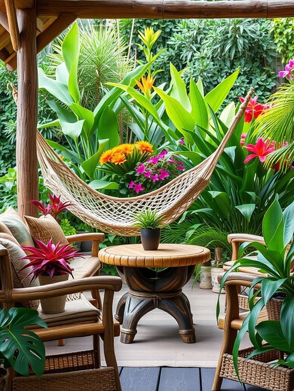 20 Garden Decor Ideas for Tropical Gardens 7 charming outdoor seating options