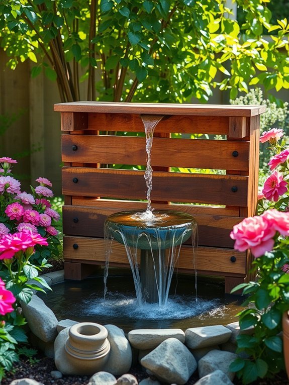 13 Beautiful DIY Garden Fountains to Make at Home 2 charming outdoor water feature