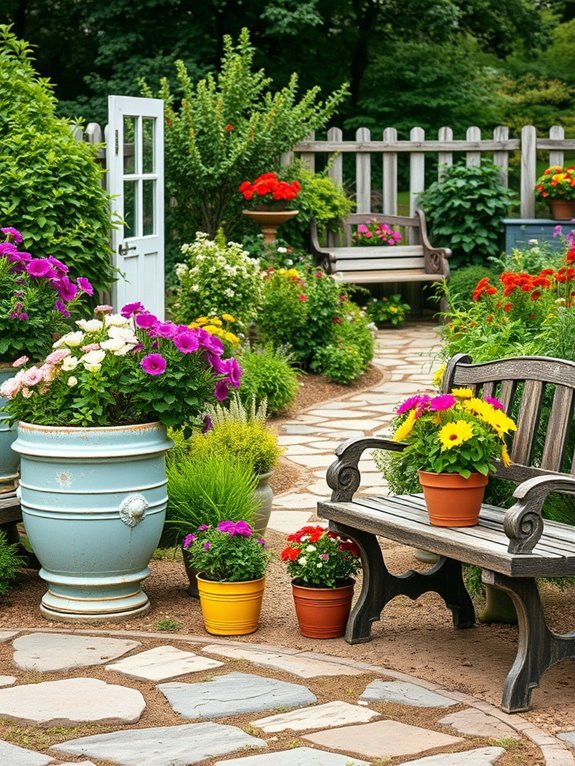 charming retro aesthetic planters