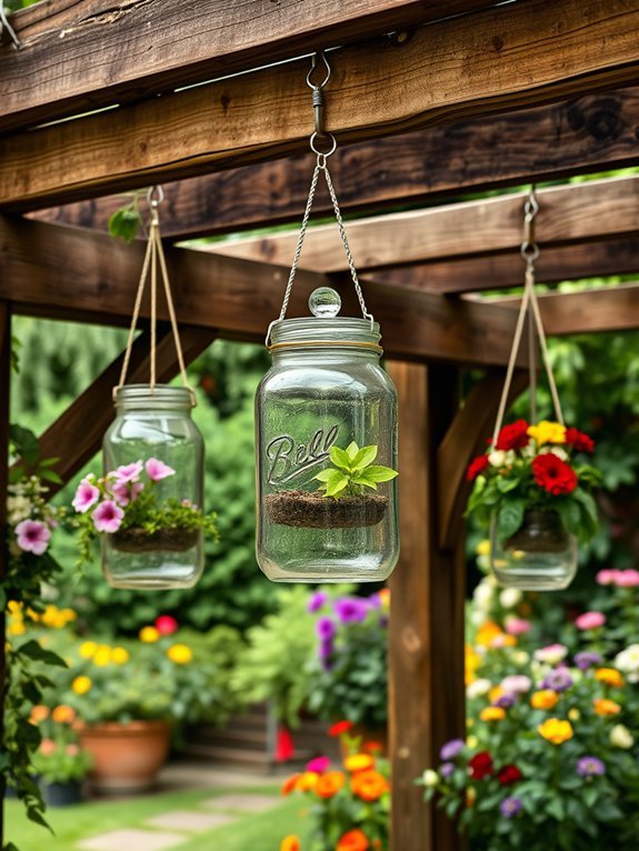 15 Stylish Hanging Planters to Decorate Your Garden 9 charming retro glass planters