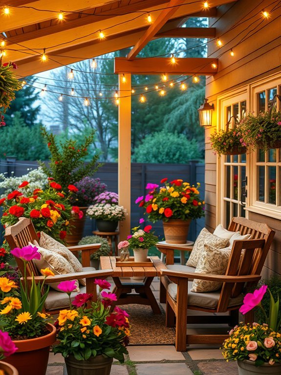 11 Beautiful Garden Terraces and Patios You’ll Want to Copy 4 charming rustic outdoor retreat