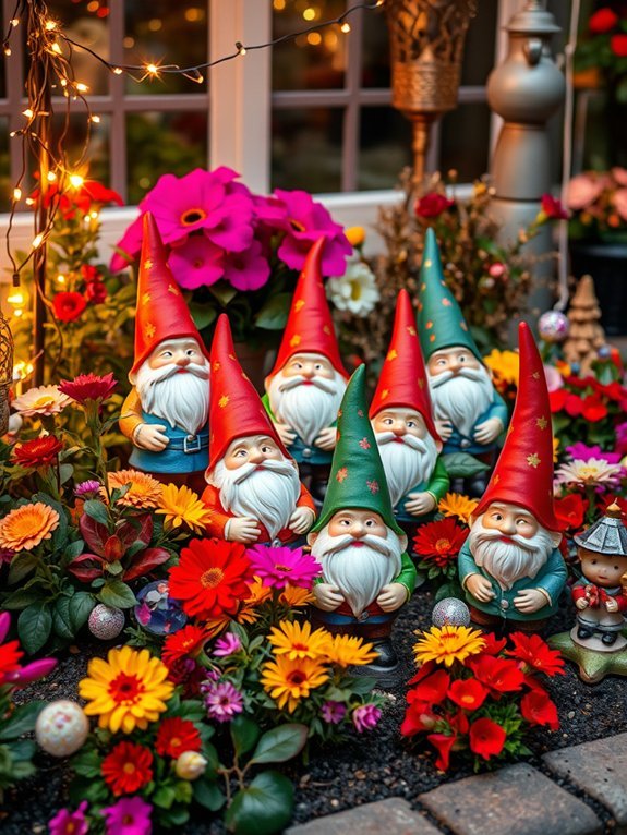 10 Holiday Garden Decorations for Every Occasion 4 charming tiny garden dwellers