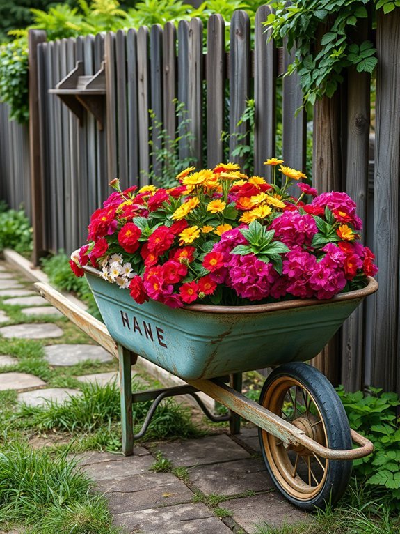 20 Beautiful Rustic Garden Accents to Enhance Your Yard 11 classic garden transport tool