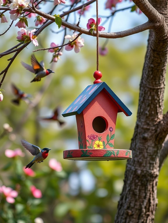 10 Creative Bird Feeder Ideas for Your Garden 10 colorful garden bird feeder