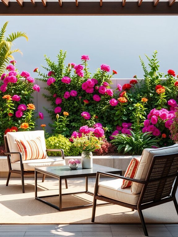 11 Modern Garden Decor Ideas for Suburban Homes 4 comfortable and stylish seating