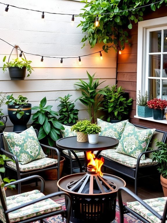 15 Perfect Garden Decor Ideas for Small Urban Spaces 8 comfortable inviting warm space