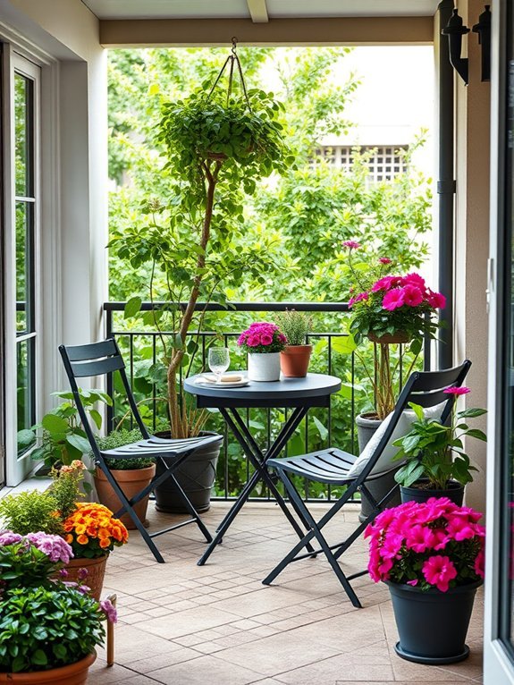 10 Stunning Small Garden Furniture Ideas for Limited Spaces 2 compact and innovative design