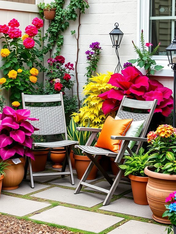 12 Space-Saving Garden Decor Ideas for Small Yards 10 compact and portable chairs