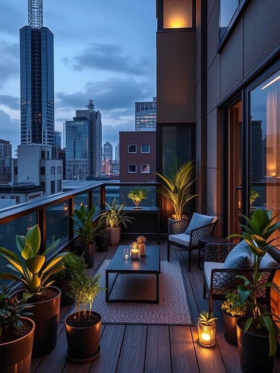 10 Modern Garden Decor Ideas for City Dwellers 6 compact functional garden furniture