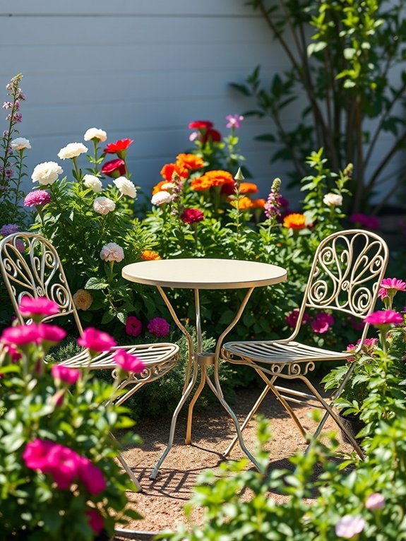 11 Space-Saving Garden Furniture Ideas for Small Gardens 2 compact outdoor dining furniture