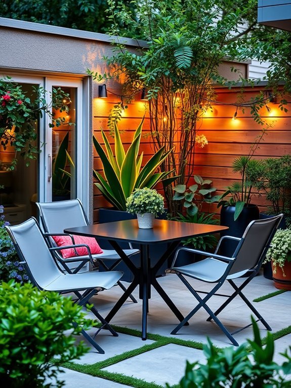 13 Modern Garden Furniture Ideas for a Chic Outdoor Space 7 compact versatile multifunctional furniture