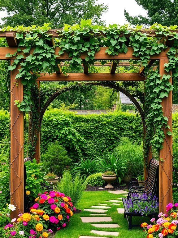 12 Budget-Friendly Ways to Add Privacy to Your Garden 8 construct a wooden structure