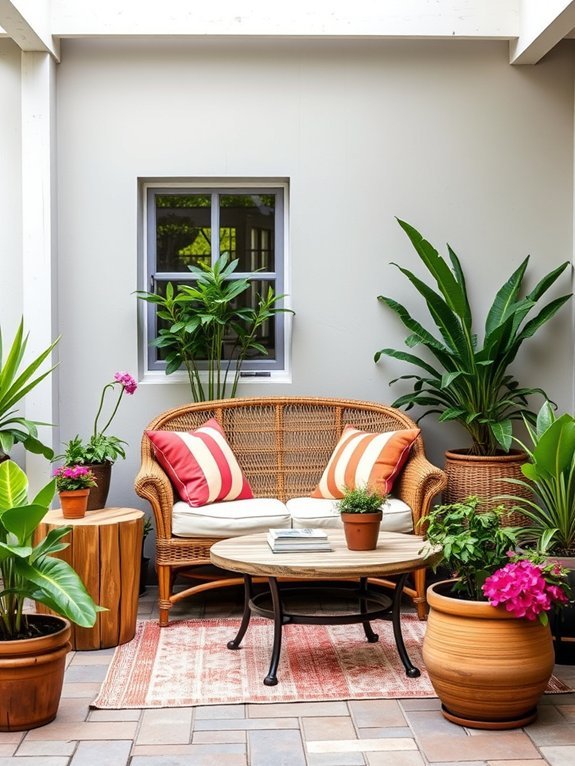 10 Essential Garden Decor Items Every Home Should Have 2 cozy and inviting seats