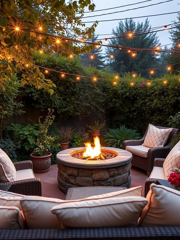13 Outdoor Lighting Ideas for Romantic Garden Ambience 8 cozy outdoor gathering spots