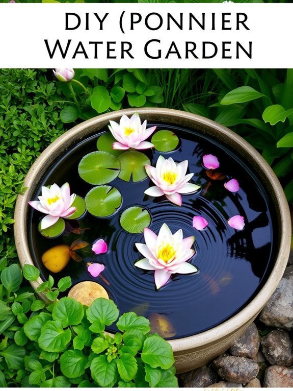 17 Tranquil Garden Water Features to Create a Relaxing Vibe 9 create a portable water garden