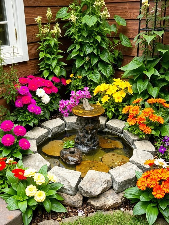 15 Clever Garden Decor Ideas for Small Outdoor Spaces 12 create a tranquil oasis