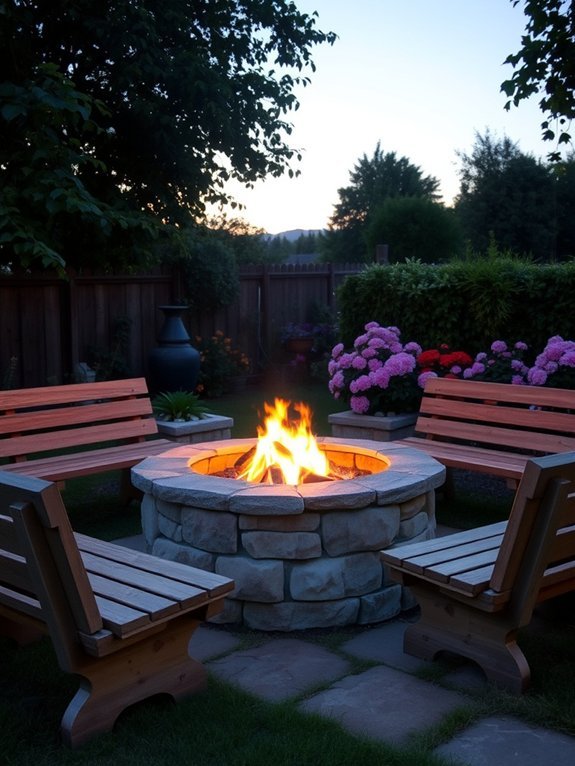 create outdoor warmth haven