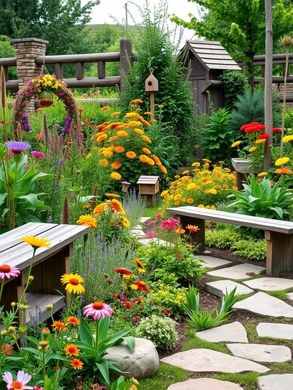 create pollinator friendly habitat