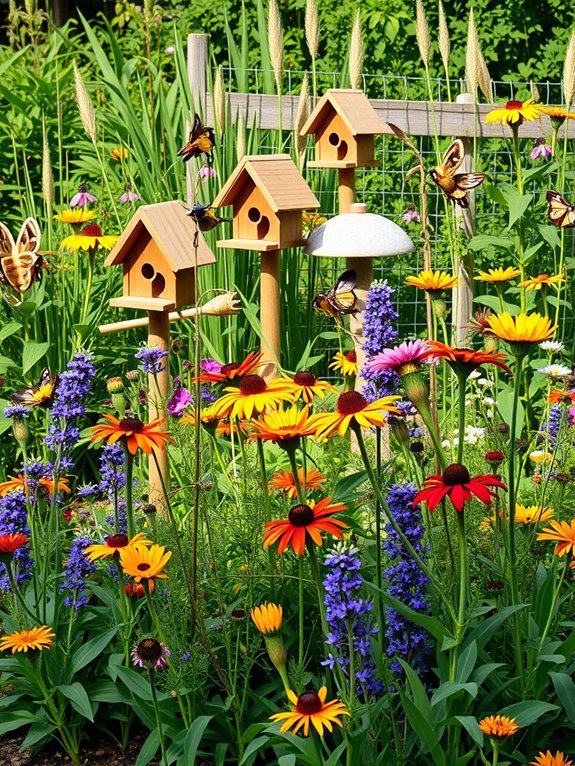 17 Ways to Add Eco-Friendly Decor to Your Garden 8 create pollinator habitat space