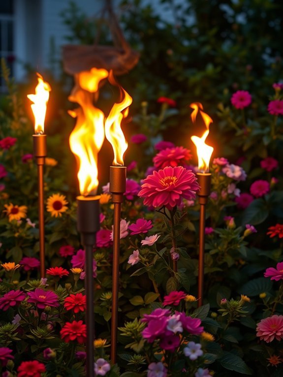 16 DIY Garden Lighting Ideas to Enhance Your Outdoors 4 create your own torches