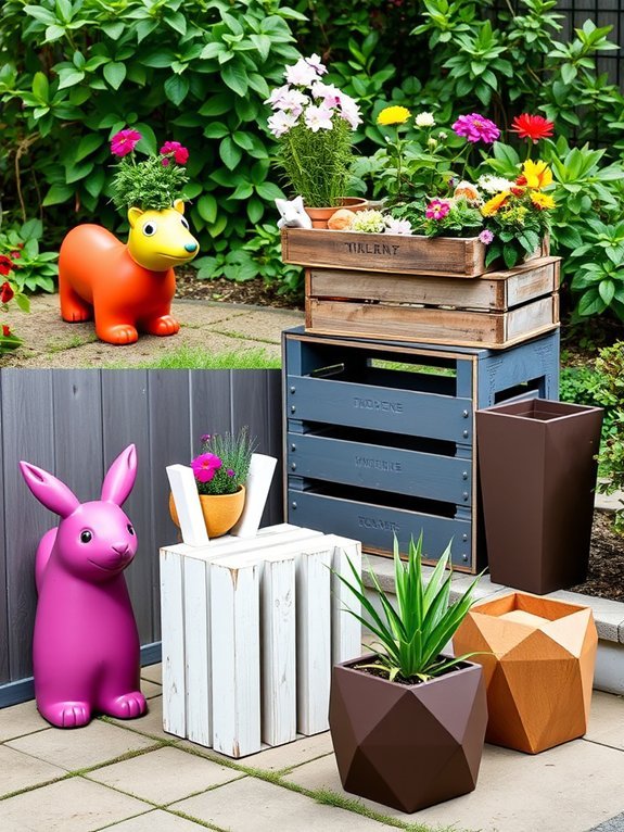 15 Creative Garden Ornaments for Every Style 16 creative and stylish planters