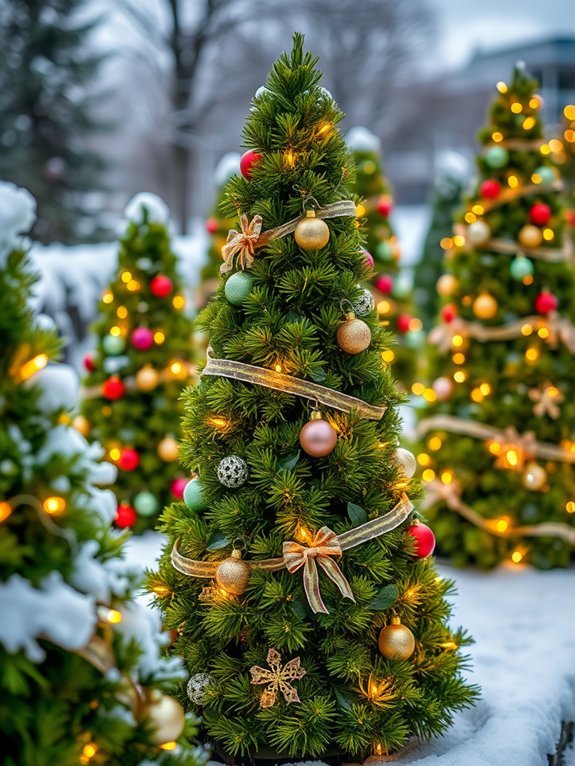 17 Ideas for Decorating Your Garden for Christmas 6 creative holiday decor ideas