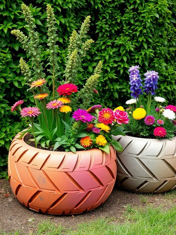 11 Upcycled Garden Decor Ideas for a Sustainable Yard 9 creative recycled gardening solution