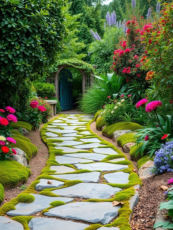 creative stone pathway ideas
