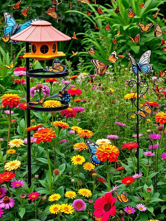 17 Ways to Attract Wildlife to Your Garden With Decor 4 cultivate blossoms for butterflies