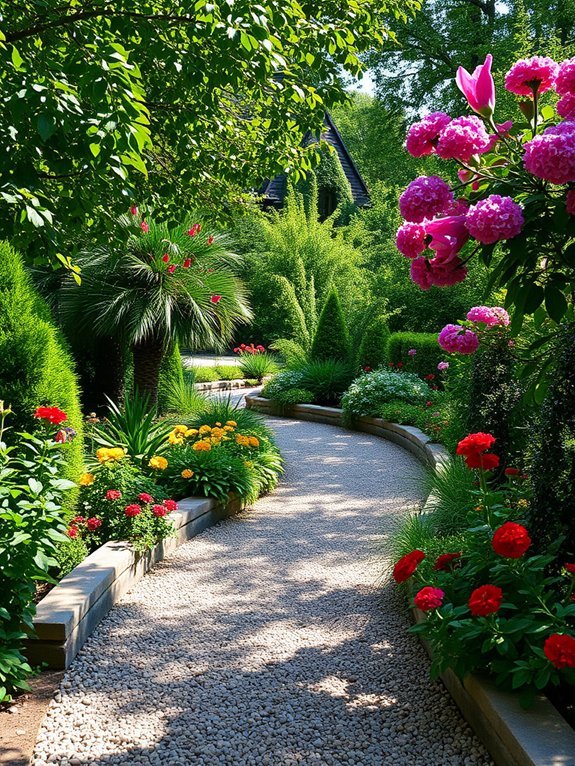 16 Elegant Garden Paths for a Beautiful Landscape 3 curvy dirt paths ahead
