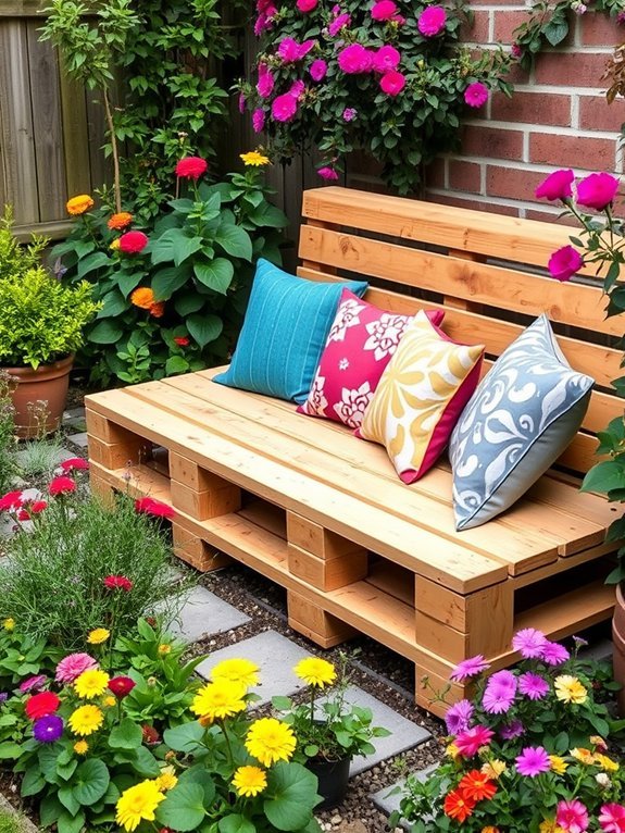 14 Creative Outdoor Furniture Ideas for Small Gardens 14 custom outdoor seating project